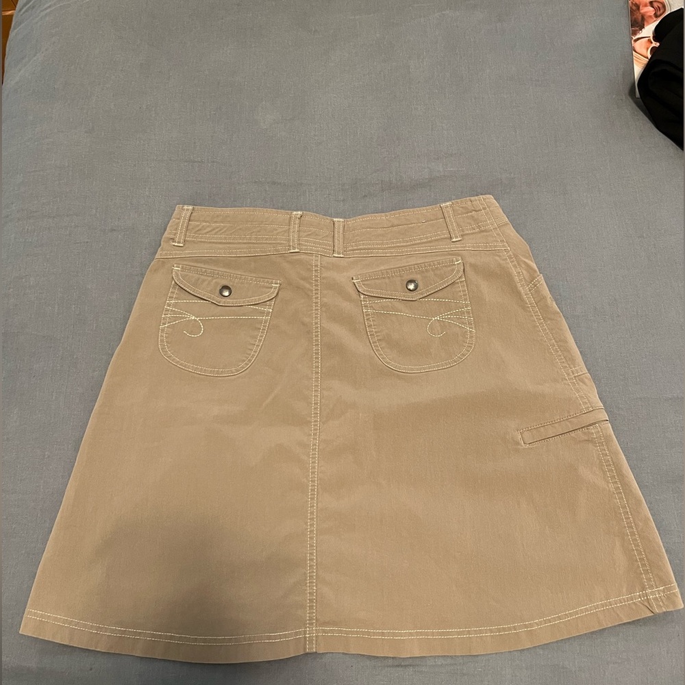 Kuhl Tan Outdoor Active Hiking Skirt